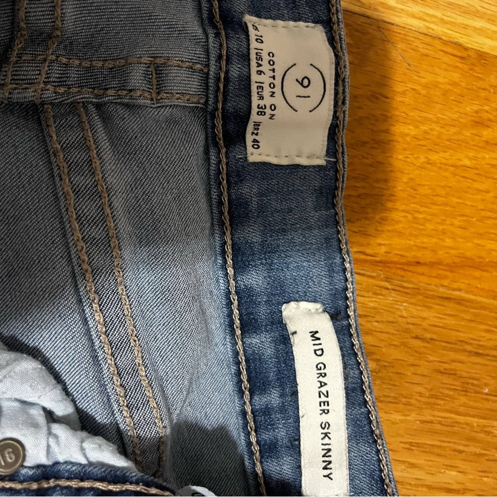 Cotton on ripped jeans